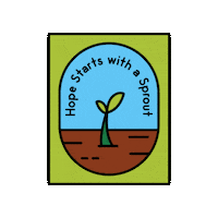 Sprout Seedling Sticker by TREELOVE