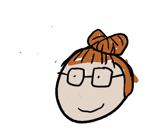 Girl Illustration Sticker
