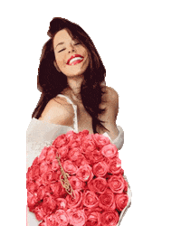 Flowers Kiss Sticker by adriana-makeup