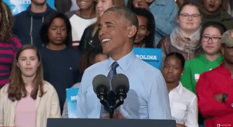 Barack Obama Lol GIF