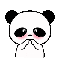 Cute Panda Sticker