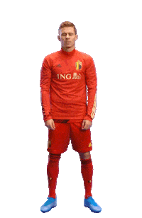ingbelgium ing footballmadness football madness thorgan hazard Sticker