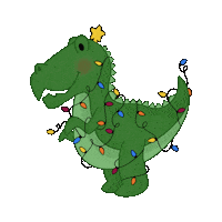 Celebrating Santa Claus Sticker