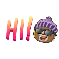Winter Sunglasses Sticker by Dabdoob