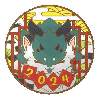 China 3D Sticker by DigiDaigaku