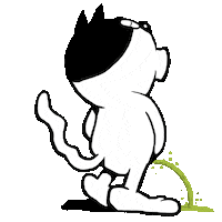 cat Sticker by Señor Kruel