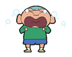 Shinchan anime japan crying cry Sticker