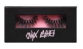 theonyxlashes lashes eyelashes the onyx lashes onyx lashes Sticker