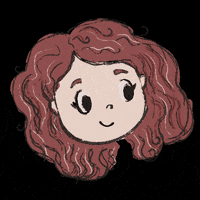 yeahyeahdoodle happy anime girl drawing GIF