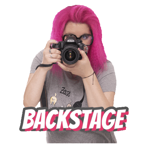 MonikaPolasek giphyupload photo backstage monikapolasek Sticker