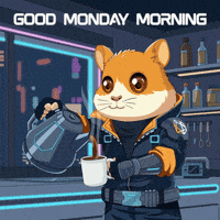 Good Morning Coffee GIF by Hamieverse