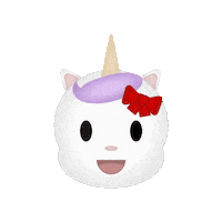 Unicorn Bow Sticker
