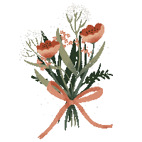 Pink Flower Sticker