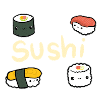 oyshisushifrauenfeld yummy dinner sushi switzerland Sticker
