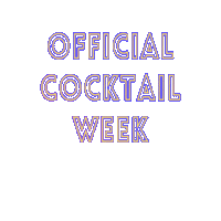 cocktailweek party family week event Sticker