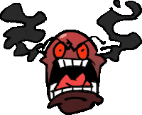 Crashing Out Sticker