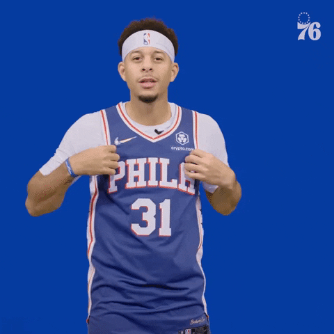 Seth Curry Sport GIF by Philadelphia 76ers