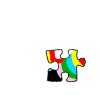 Pop Up Puzzle Sticker by Piece&Love