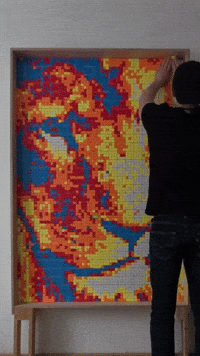 King Of The Jungle Art GIF