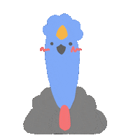 Bird Smile Sticker