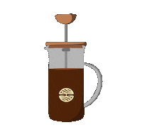 Coffee Cup Sticker by Orfeu Cafés Especiais