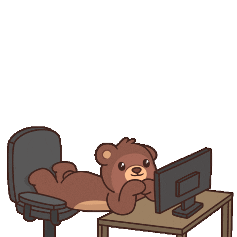 Teddy Bear Story Sticker by BEARISH