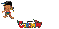 curumimkids festa crianças indio brincar Sticker