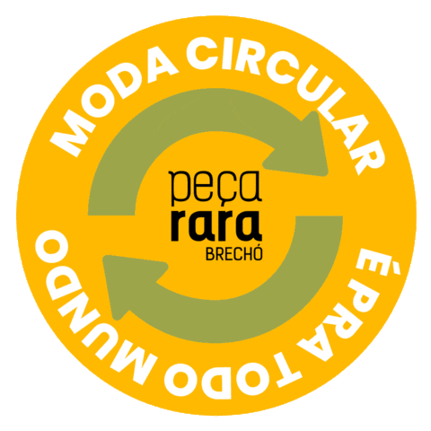 pecarara giphyupload moda moda circular brechó Sticker
