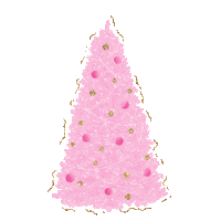 Christmas Tree Sticker by Roxy James