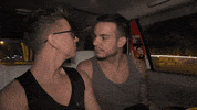 cbs cute the amazing race nose kiss GIF