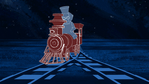 film festival train GIF by Animation Block Party