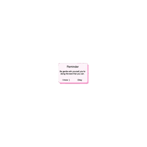 Pink Motivation Sticker