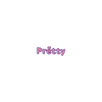 Pretty Sticker