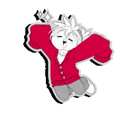 Happy Up And Down Sticker