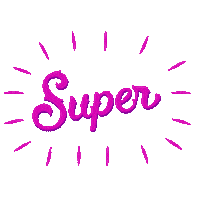 Happy Super Girl Sticker