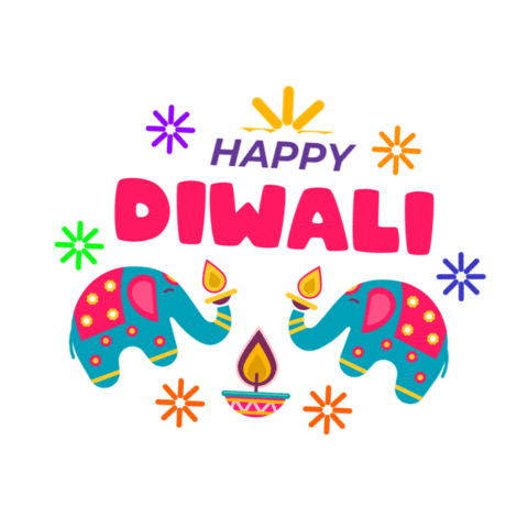Happy Diwali Sticker by MAD OVER PRINT