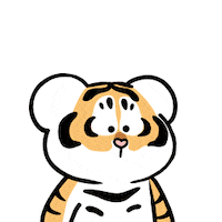 Cat Thank You Sticker by Bu2ma