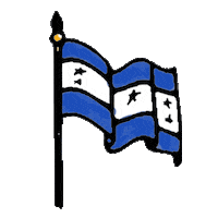 La Bandera Sticker by Loto Honduras