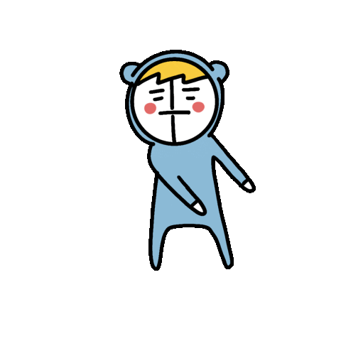 Happy Illustration Sticker