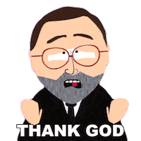 Thank God Sticker by South Park