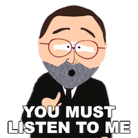 Listen To Me Sticker by South Park
