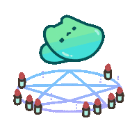 Bored Halloween Sticker