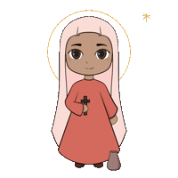 Happy Mary Magdalene Sticker
