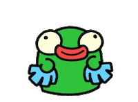 iamblobblob happy music fun cartoon Sticker