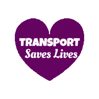 fosterbubbies heart transport purple heart save a life Sticker