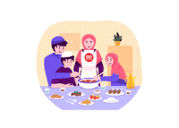 BakeWithYen raya raya2022 bwy bakewithyen Sticker