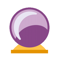 Pc24-Crystalball Sticker by Physicians Choice