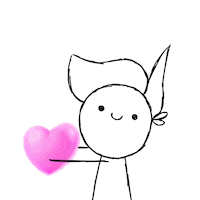 New Post Love Sticker