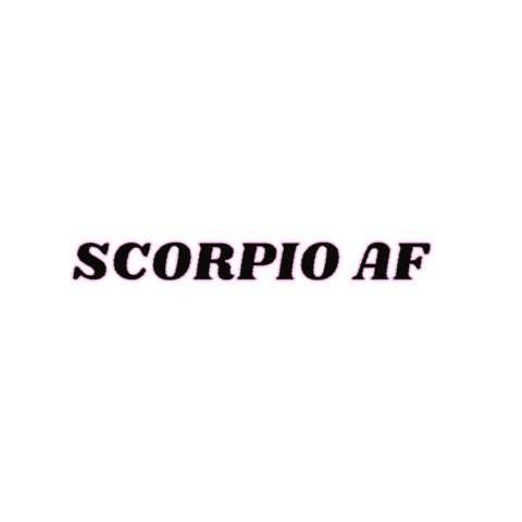 cosmicrx astrology scorpio cosmicrx scorpioaf Sticker