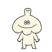 Heart Garlic Sticker